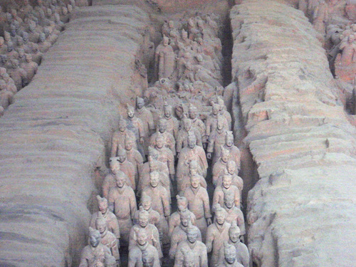 Terracotta Warriors.